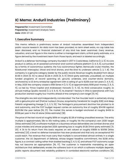 ANDURIL_MEMO_IC exec summary ANDURIL_MEMO_IC exec summary